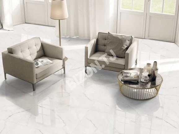 Керамическая плитка Lord - White, 90х90см 2